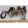 Image 2 : LOT OF 5 - PAIRS OF SPURS & DIAMOND HOT FORGED HORSESHOE PUZZLE