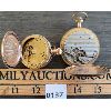 Image 6 : LOT OF 3 - POCKET WATCHES - WALTHAM, KNICKERBOCKER (DOLLAR WATCH), ETC 