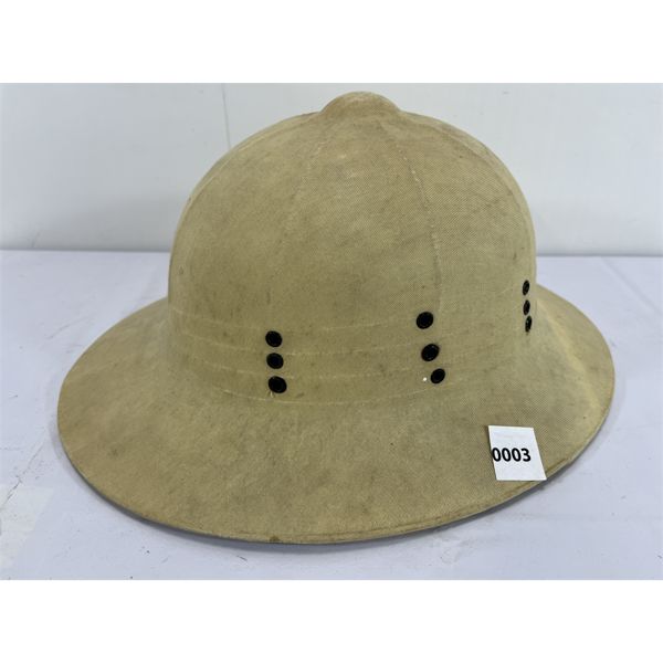 SAFARI STYLE PITH HELMET
