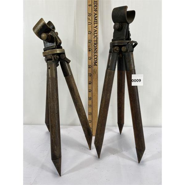 LOT OF 2 - SIG. TEL. STAND MK V SCOPE TRIPODS 
