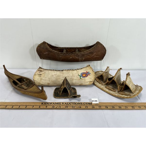 JOB LOT - BIRCH BARK ABORIGINAL COLLECTIBLES