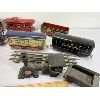 Image 3 : JOB LOT - TIN & WOOD TRAIN SET W/ ENGINE & TRACK