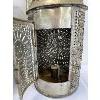 Image 2 : LOT OF 3 - SHAVING MIRROR & PUNCHED TIN CANDLE LANTERN ETC