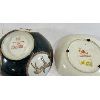 Image 2 : LOT OF 2 - HAND PAINTED EQUESTRIAN MOTIF DECORATIVE BOWL & PLATE