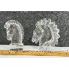 Image 1 : LOT OF 2 - CRYSTAL EQUESTRIAN DESIGN PAPER WEIGHTS