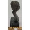 Image 4 : BRONZE BUST - "THE YORKVILLE GIRL"