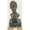 Image 5 : BRONZE BUST - "THE YORKVILLE GIRL"