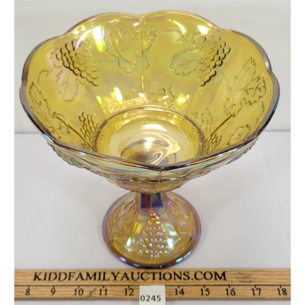 CARNIVAL GLASS FRUIT BOWL
