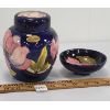 Image 3 : LOT OF 2 - MOORCROFT GINGER JAR & CANDY DISH