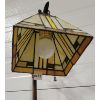 Image 3 : STAINED GLASS BRIDGE FLOOR LAMP