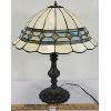 Image 2 : CONTEMPORARY STAINED GLASS TABLE LAMP