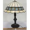 Image 3 : CONTEMPORARY STAINED GLASS TABLE LAMP