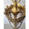 Image 2 : CATHEDRAL STYLE PENDANT LIGHT - HEXAGON