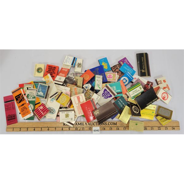 JOB LOT - MATCH BOXES & COVERS - INCL HONG KONG & USA ETC