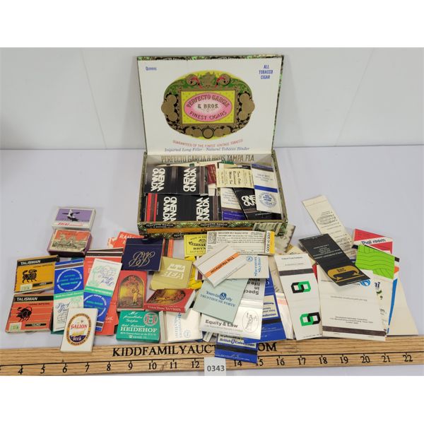 JOB LOT - MATCH BOXES & COVERS - INCL USA, MEXICO & GERMANY ETC