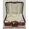 Image 5 : LOT OF 2 - LEATHER SUITCASES 