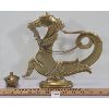 Image 1 : LOT OF 2 - VENETIAN BRASS GANDOLA SEAHORSE & TEA LIGHT HOLDER 