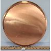 Image 2 : LOT OF 7 - ENGRAVED COPPER SERVING TRAY & BOWLS 