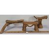 Image 1 : LOT OF 3 - AFRICAN (?) CARVED HEAD RESTS
