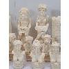 Image 2 : IVORY (?) CARVED CHESS PIECE SET