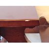 Image 3 : LOT OF 2 - MAHOGANY 2-STEP BED STEPS