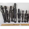 Image 3 : LOT OF 13 - AFRICAN HAND CARVED TRIBAL ART