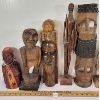 Image 3 : LOT OF 10 - HAND CARVED SCULPTURES 