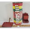 Image 1 : LOT OF 3 - LIFESAVERS COIN BANK & TOY TIN DUSTPAN, ETC