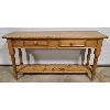 Image 1 : PINE 2 DRAWER CONSOLE TABLE