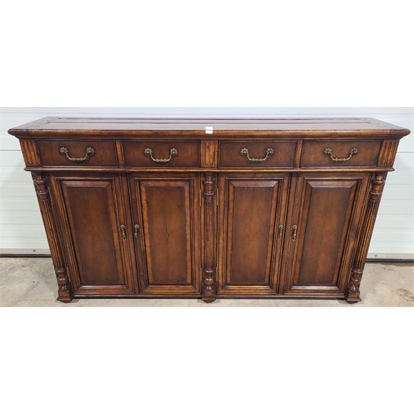 BLACK CHERRY WOOD SIDEBOARD