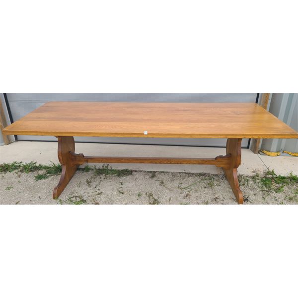 OAK FARM HOUSE TABLE - SEE ALL PICS