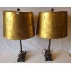 Image 3 : LOT OF 2 - TURTLE MOSAIC STYLE TABLE LAMPS