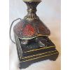 Image 5 : LOT OF 2 - TURTLE MOSAIC STYLE TABLE LAMPS