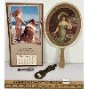 Image 1 : LOT OF 4 - 1959 CALENDAR, PETERSON'S PIPE TOOL, PEPSI FAN AND O'KEEFE BOTTLE OPENER