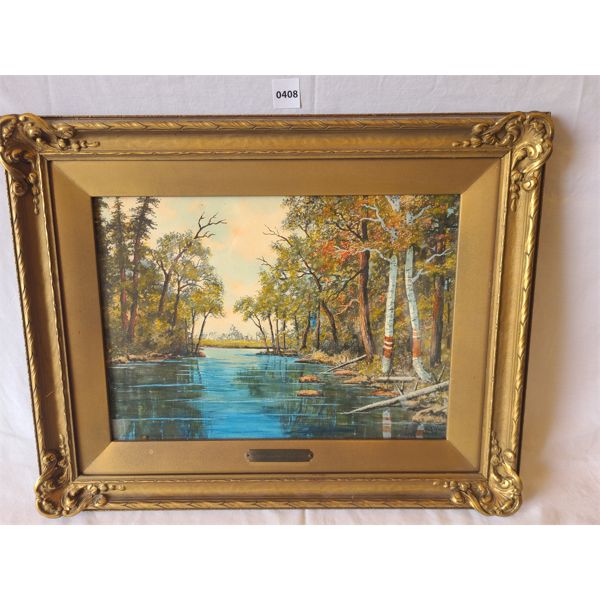 ALGONQUIN PARK, ONTARIO BY W.T WOOD - FRAMED PRINT 