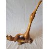 Image 4 : CARVED DRIFT WOOD FOLK ART - BIRD THEME
