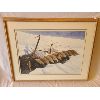 Image 1 : SIGNED D.A. DUNFORD PRINT IN FRAME - 'DISC AT REST'