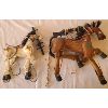 Image 1 : LOT OF 2 - PAINTED HORSE MARIONETTES 