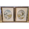 Image 1 : LOT OF 2 - HAROLD DEMONT OLSEN - FRAMED WATERCOLOUR ON CANVAS - DUCKS & GEESE
