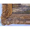 Image 3 : LOT OF 2 - GILT FRAMED ACRYLIC ON BOARD - INCL "TERRIERS CHASING HARE"