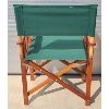 Image 3 : LOT OF 2 - WOOD FOLDING DIRECTORS CHAIRS