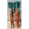 Image 4 : LOT OF 2 - WOOD FOLDING DIRECTORS CHAIRS