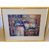 Image 1 : FRAMED WATERCOLOR ON BOARD - "DREAM WEAVING" 