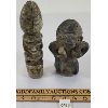 Image 1 : LOT OF 2 - STONE CARVED FIGURES