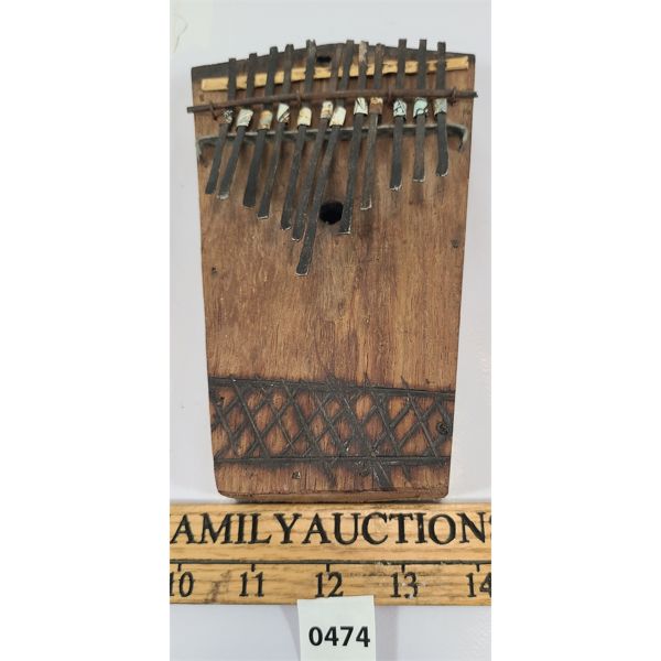 HAND CRAFTED 12 KEY KALIMBA - THUMB PIANO