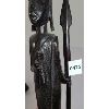 Image 2 : LOT OF 4 - HAND CARVED AFRICAN (?) STATUES