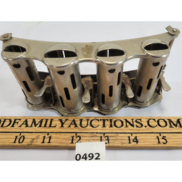 METAL COIN DISPENSER - 4 BARREL 