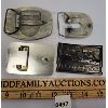 Image 3 : LOT OF 4 - BELT BUCKLES - INCL CUMMINS & CATERPILLAR ETC