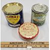 Image 1 : LOT OF 6 - MISC TINS - INCL DEFENDER TOMATOES, HAARLEM & VELVET TOBACCO