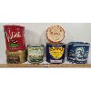 Image 2 : LOT OF 6 - MISC TINS - INCL DEFENDER TOMATOES, HAARLEM & VELVET TOBACCO
